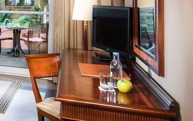 Deluxe Büyük Yataklı Tek Kişilik Oda, Bahçe Manzaralı