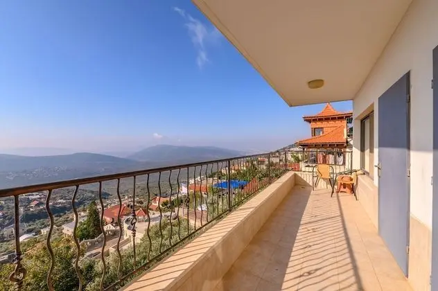 Family Dört Kişilik Oda, Balkon