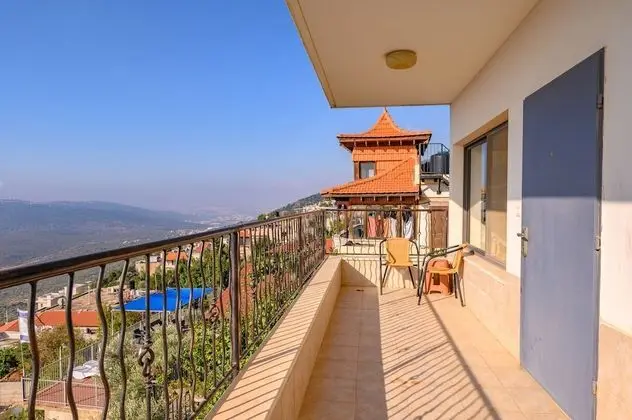 Family Dört Kişilik Oda, Balkon