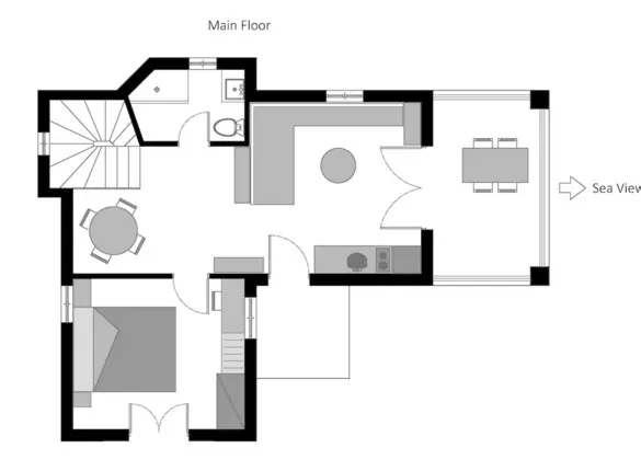 Villa, 2 Yatak Odası, Kişiye Özel Havuzlu, Deniz Manzaralı