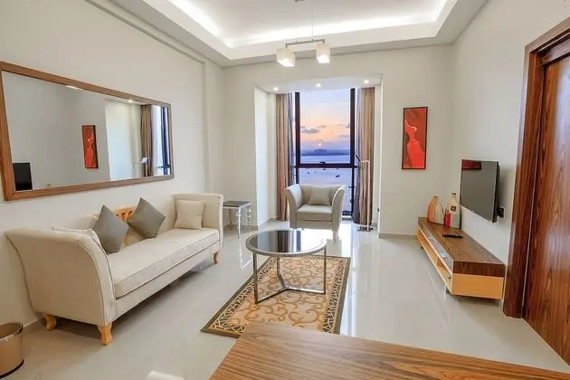 Premier Apart Daire, 1 En Büyük (King) Boy Yatak, Okyanus Manzaralı