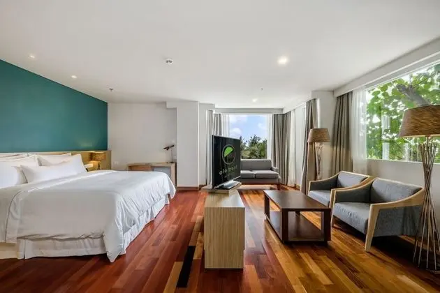 Süit, 1 Yatak Odası, Balkon, Bahçe Manzaralı