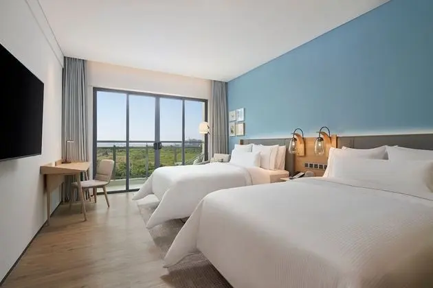 Oda, 2 Çift Kişilik Yatak, Okyanus Manzaralı