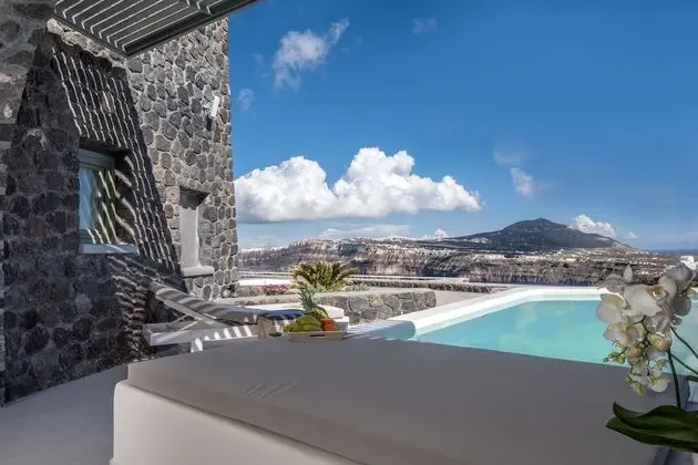 Deluxe Stüdyo Süit, Kişiye Özel Havuzlu, Deniz Manzaralı