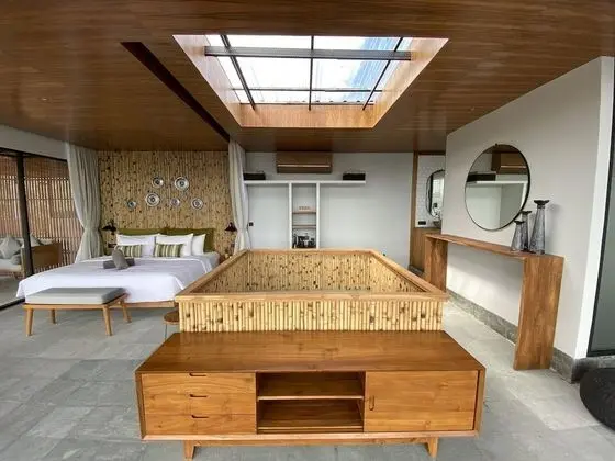 Luxury Oda, 1 En Büyük (King) Boy Yatak ve Çekyat, Okyanus Manzaralı, Okyanusa Sıfır