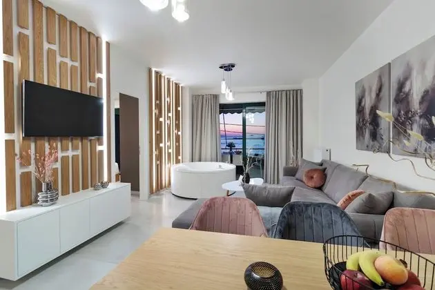 Deluxe Apart Daire, 2 Yatak Odası, Deniz Manzaralı