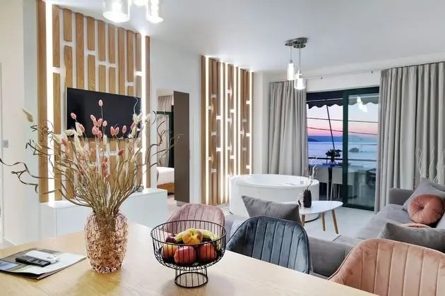 Deluxe Apart Daire, 2 Yatak Odası, Deniz Manzaralı