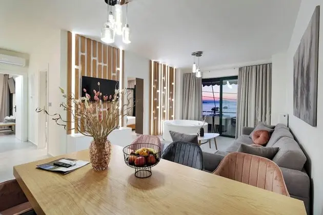Deluxe Apart Daire, 2 Yatak Odası, Deniz Manzaralı