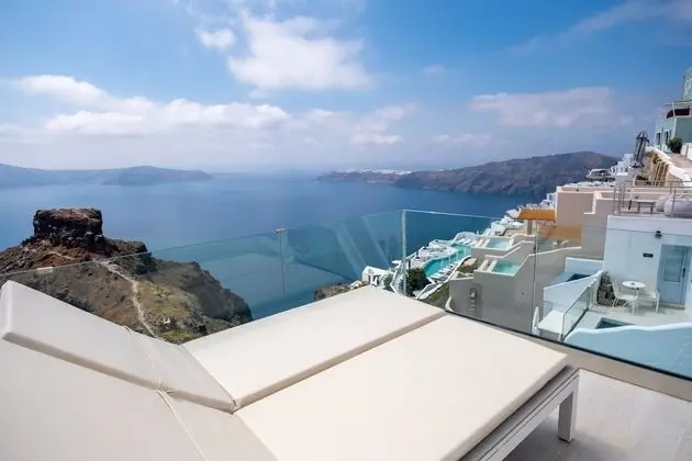 Deluxe Tek Büyük Yataklı Oda, 1 Çift Kişilik Yatak, Deniz Manzaralı