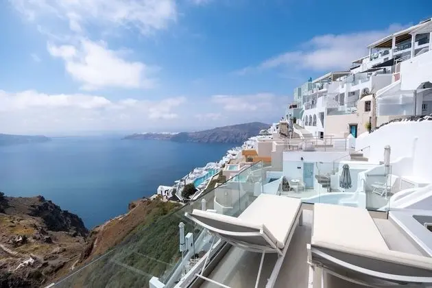 Deluxe Tek Büyük Yataklı Oda, 1 Çift Kişilik Yatak, Deniz Manzaralı