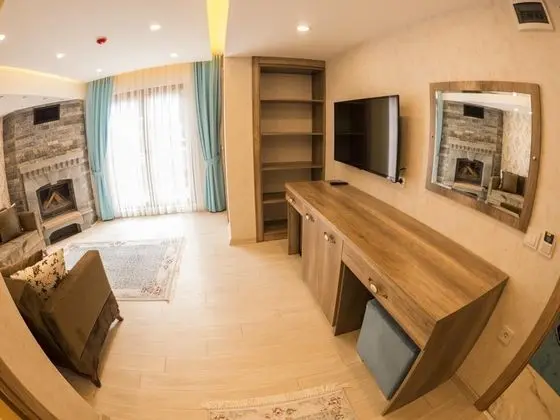 Superior Deluxe Aile Odası, Dağ Manzaralı, Şömineli