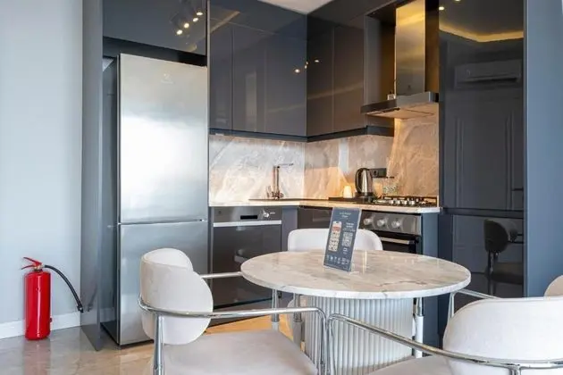 1+1 Junior Suite , Boğaz Manzaralı, Mutfaklı