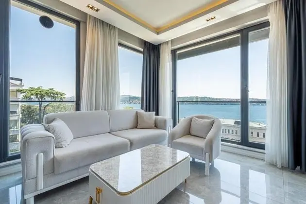 1+1 Junior Suite , Boğaz Manzaralı, Mutfaklı