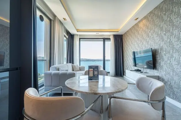 1+1 Junior Suite , Boğaz Manzaralı, Mutfaklı