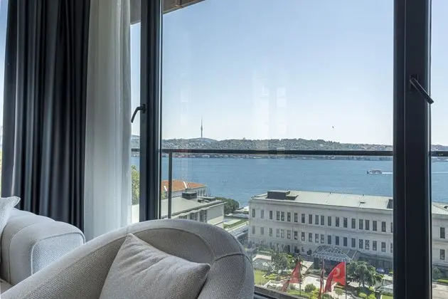 1+1 Junior Suite , Boğaz Manzaralı, Mutfaklı