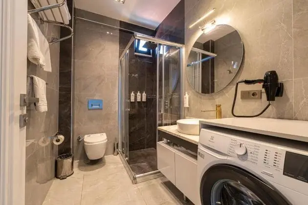 1+1 Junior Suite , Boğaz Manzaralı, Mutfaklı