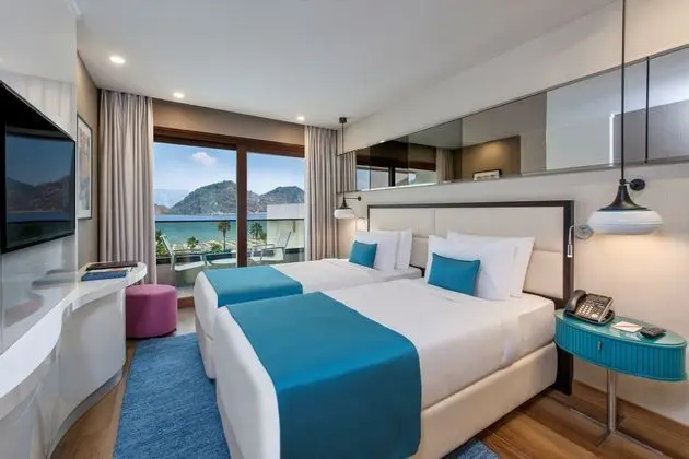 Çift Kişilik Tek Kişi Kullanım Deluxe Sea View