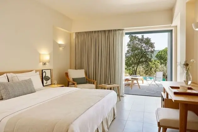 Superior Tek Büyük Yataklı Oda ( Front Pool Elivi Xenia Hotel)