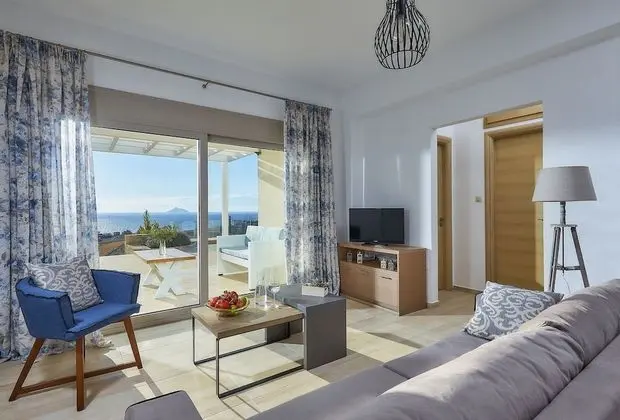 Deluxe Apart Daire, 2 Yatak Odası, Sigara İçilmez, Deniz Manzaralı (Corina)