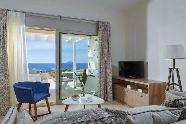 Deluxe Apart Daire, 2 Yatak Odası, Sigara İçilmez, Deniz Manzaralı (Eleftheria)
