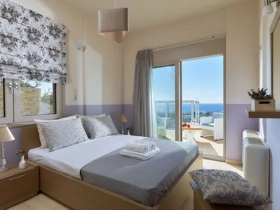Deluxe Apart Daire, 2 Yatak Odası, Sigara İçilmez, Deniz Manzaralı (Eleftheria)