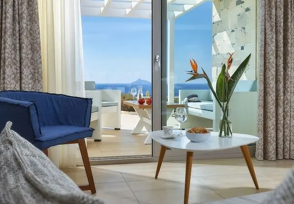 Deluxe Apart Daire, 2 Yatak Odası, Sigara İçilmez, Deniz Manzaralı (Eleftheria)
