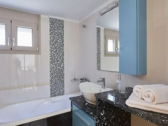Deluxe Apart Daire, 2 Yatak Odası, Sigara İçilmez, Deniz Manzaralı (Eleftheria)