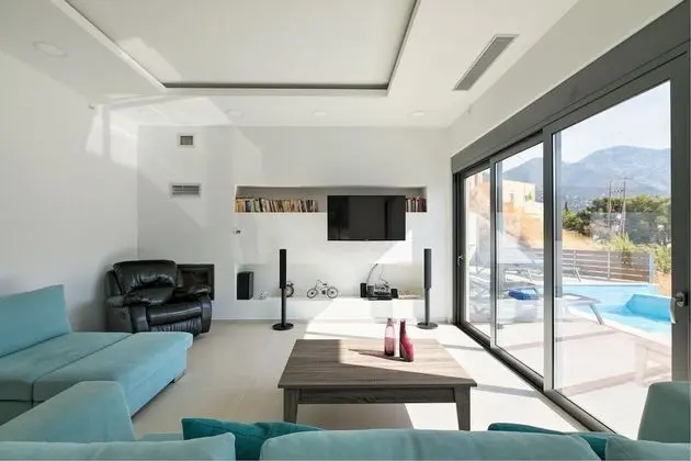 Villa, 3 Yatak Odası, Kişiye Özel Havuzlu (Elli)