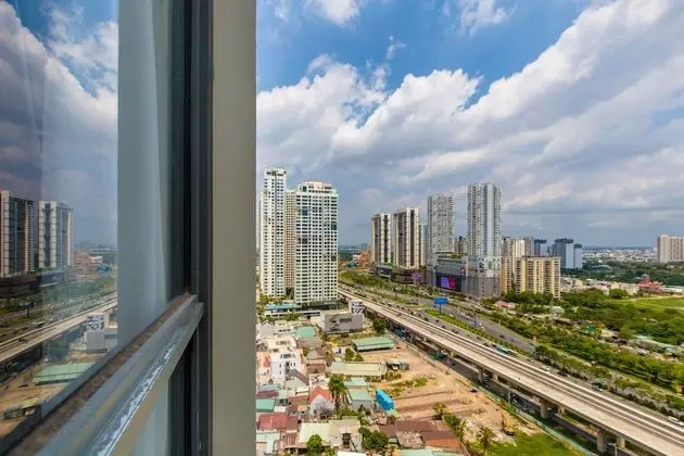 Deluxe Apart Daire, 2 Yatak Odası, Şehir Manzaralı