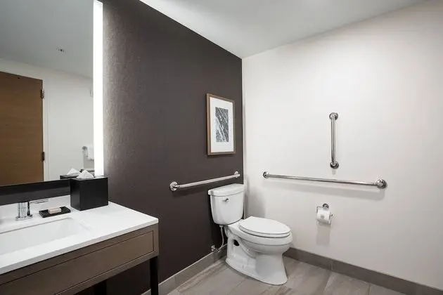 Oda, 2 Büyük (Queen) Boy Yatak, Sigara İçilebilir (Mobility Accessible, Roll-In Shower)
