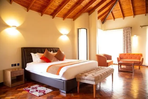 Luxury Tek Büyük veya İki Ayrı Yataklı Oda, 1 En Büyük (King) Boy Yatak, Küvet, Dağ Manzaralı