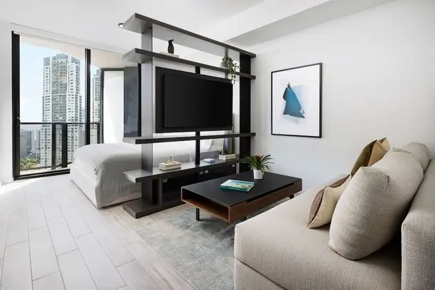 Standard Stüdyo, 1 En Büyük (King) Boy Yatak ve Çekyat, Manzaralı (Bay View, King Bed)