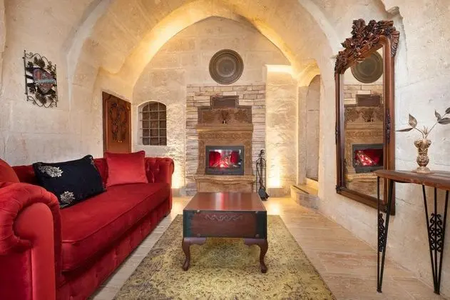 Özel Havuzlu Balayı Deluxe, Avlu Manzaralı, Şömineli