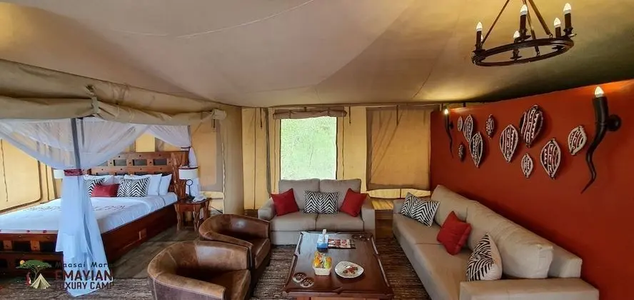 Deluxe Tek Büyük veya İki Ayrı Yataklı Oda, Birden Çok Yatak, Dağ Manzaralı