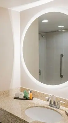 ADA Mobility Accessible, Suite, 2 Double Beds with Sofa Bed, Bathtub