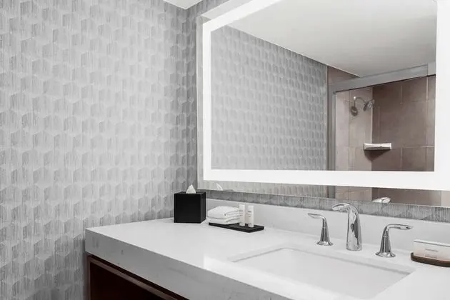Süit, 2 Çift Kişilik Yatak, Engellilere Uygun (Mobility & Hearing, Roll-in Shower)