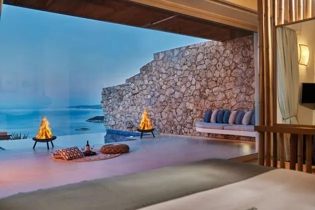 Panoramic Süit, 1 Yatak Odası, Kişiye Özel Havuzlu, Deniz Manzaralı (Suite)