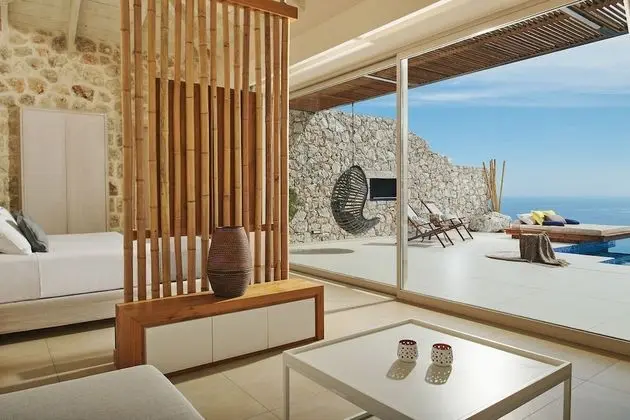 Panoramic Süit, 1 Yatak Odası, Kişiye Özel Havuzlu, Deniz Manzaralı (Suite)