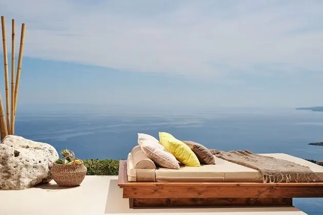 Panoramic Süit, 1 Yatak Odası, Kişiye Özel Havuzlu, Deniz Manzaralı (Suite)