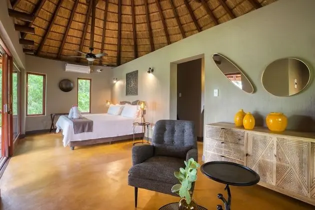 Deluxe Dağ Evi, Veranda, Nehir Manzaralı (Rondawel 3)