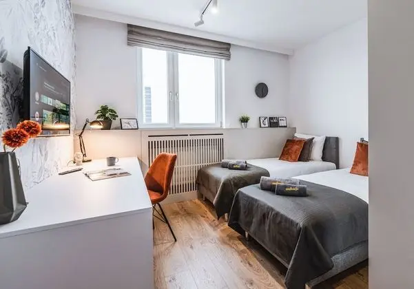 Deluxe Apart Daire, 2 Yatak Odası, Teras, Şehir Manzaralı