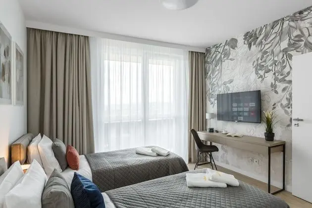 Premium Apart Daire, 2 Yatak Odası, Balkon, Kule