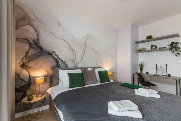 Premium Apart Daire, 2 Yatak Odası, Balkon, Kule