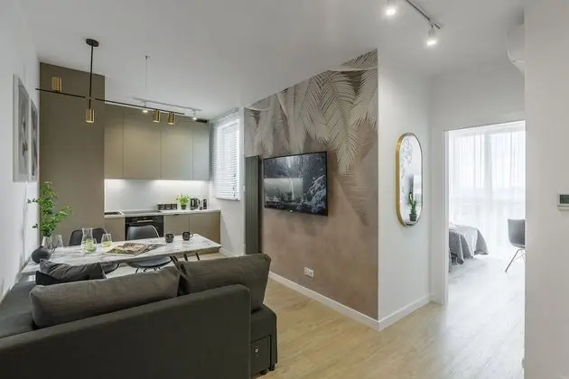 Premium Apart Daire, 2 Yatak Odası, Balkon, Kule