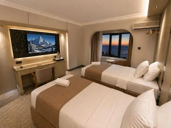 Deluxe Twin Deniz Manzaralı