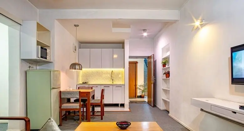Deluxe Apart Daire, 1 Yatak Odası, Avlu Manzaralı
