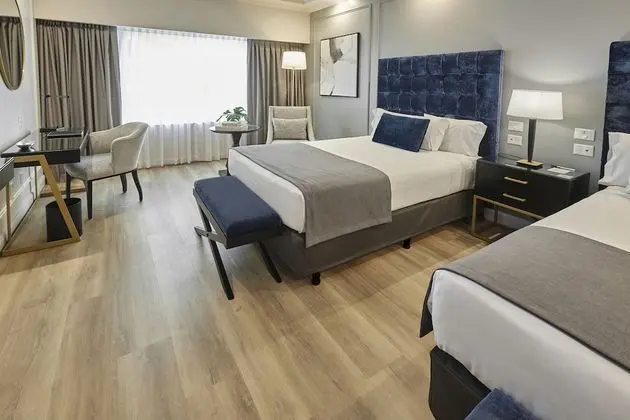 Deluxe Tek Büyük Yataklı Oda, 2 Çift Kişilik Yatak, Şehir Manzaralı