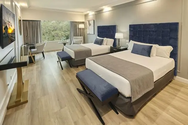 Deluxe Tek Büyük Yataklı Oda, 2 Çift Kişilik Yatak, Şehir Manzaralı