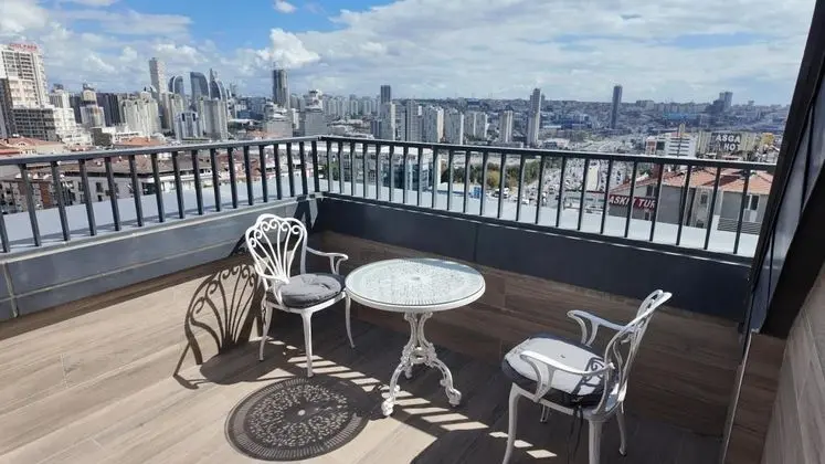 1+1 Suite, Şehir Manzaralı, Balkonlu