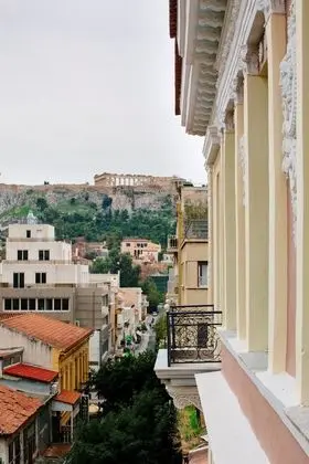 Junior Süit, Balkon (Acropolis View)